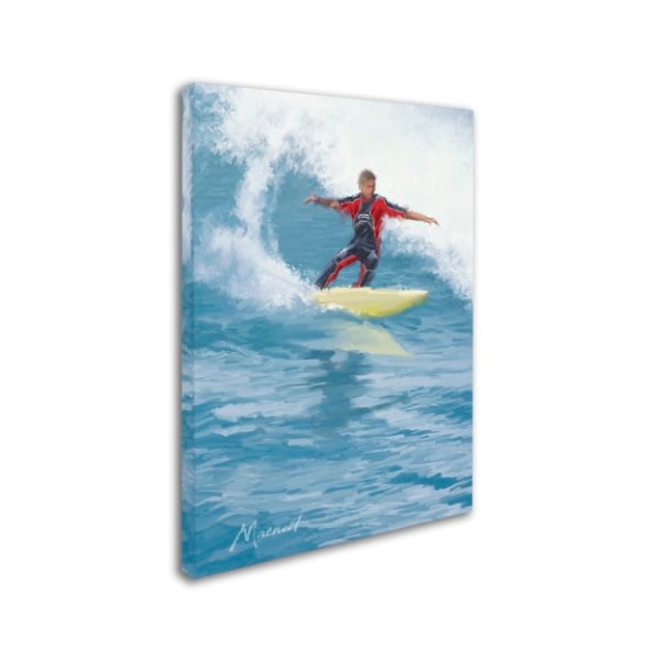 The Macneil Studio 'Surfer' Canvas Art,18x24